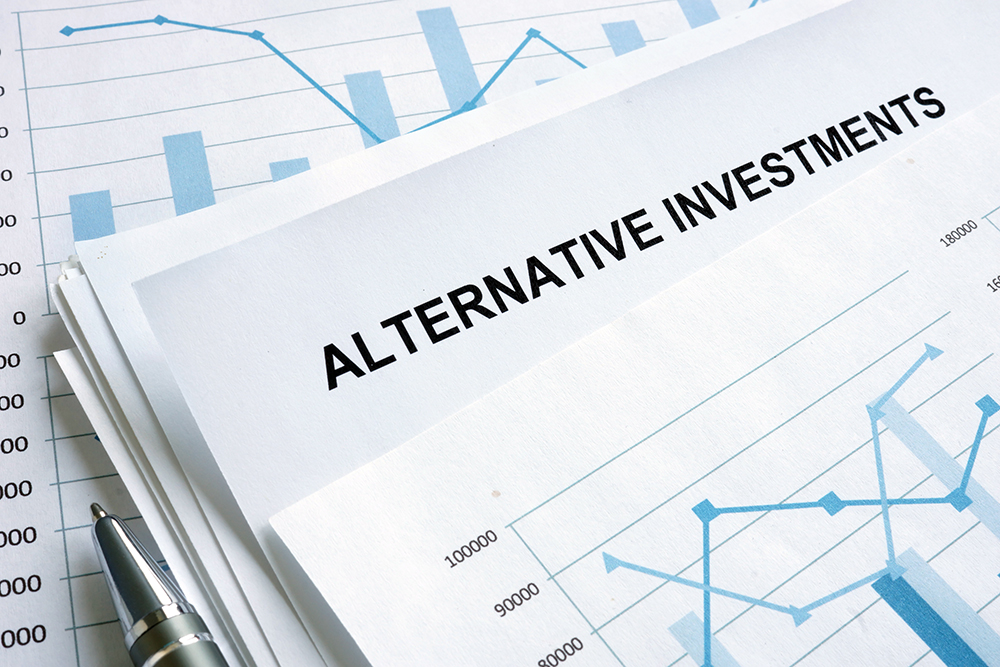 Alternative investments 506b and 506c for accredited investors. Chart.