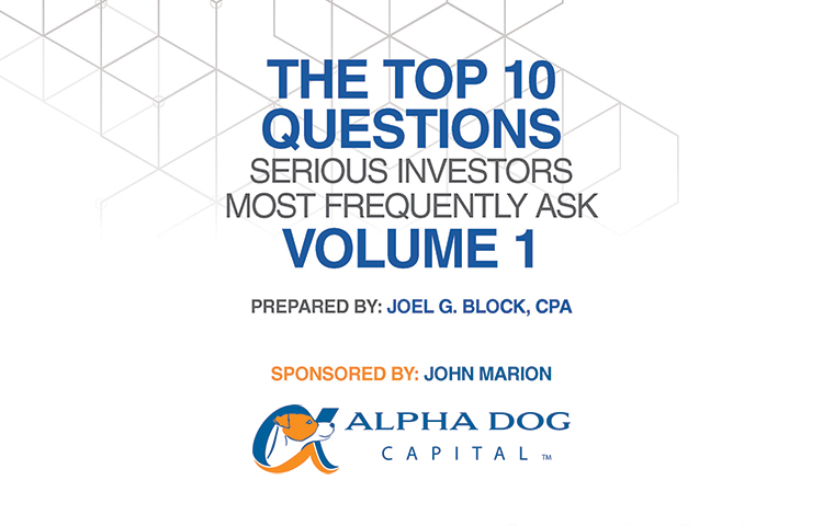 Alternative Investments for High Net Worth Top 10 Questions